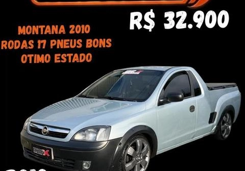 Chevrolet Montana 2010 Prata — foto 1 de 3