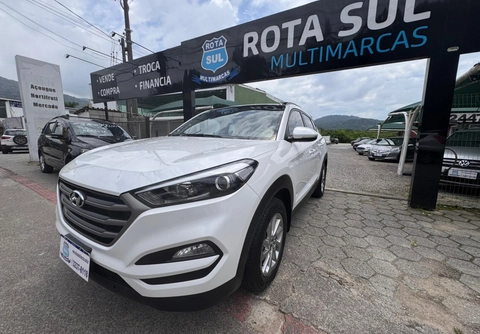 Hyundai Tucson 2.0 16V Aut. 2018 Branco — foto 1 de 3