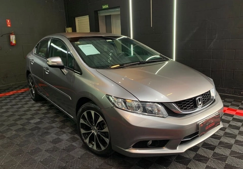 Honda Civic 2015 Cinza — foto 1 de 3