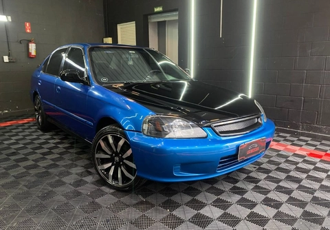Honda Civic Sedan LX 1.5/1.6 2000 Azul — foto 1 de 3