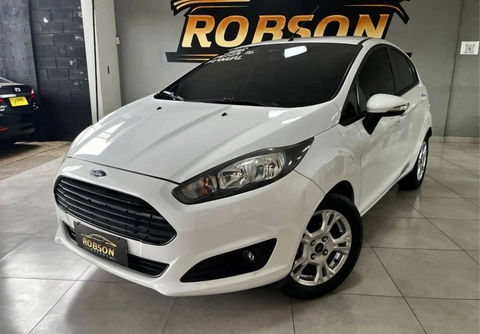 Ford Fiesta SE 1.6 16V Flex 5p 2016 Branco — foto 1 de 3