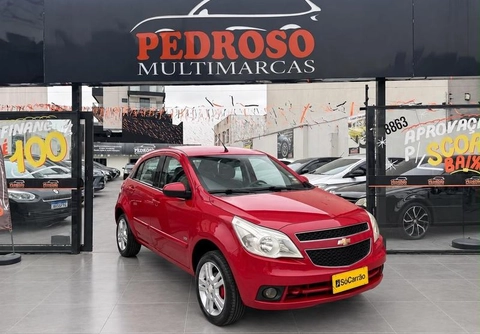 Chevrolet Agile 2011 Vermelho — foto 1 de 3