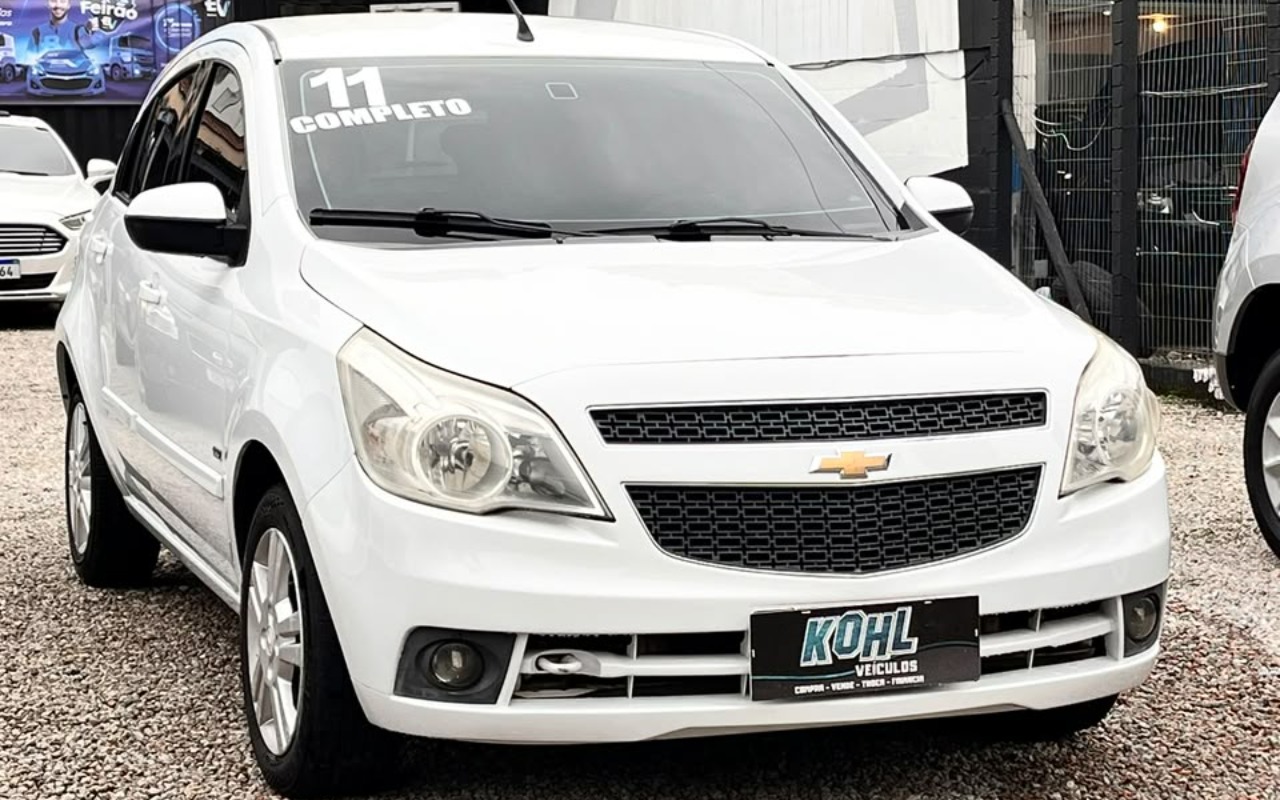 Chevrolet Agile 2011 Branco — foto 1 de 3