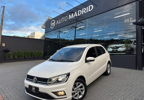 Volkswagen Gol 1000 Mi 16V/ Ouro 2p 2020 Branco — foto 1 de 3