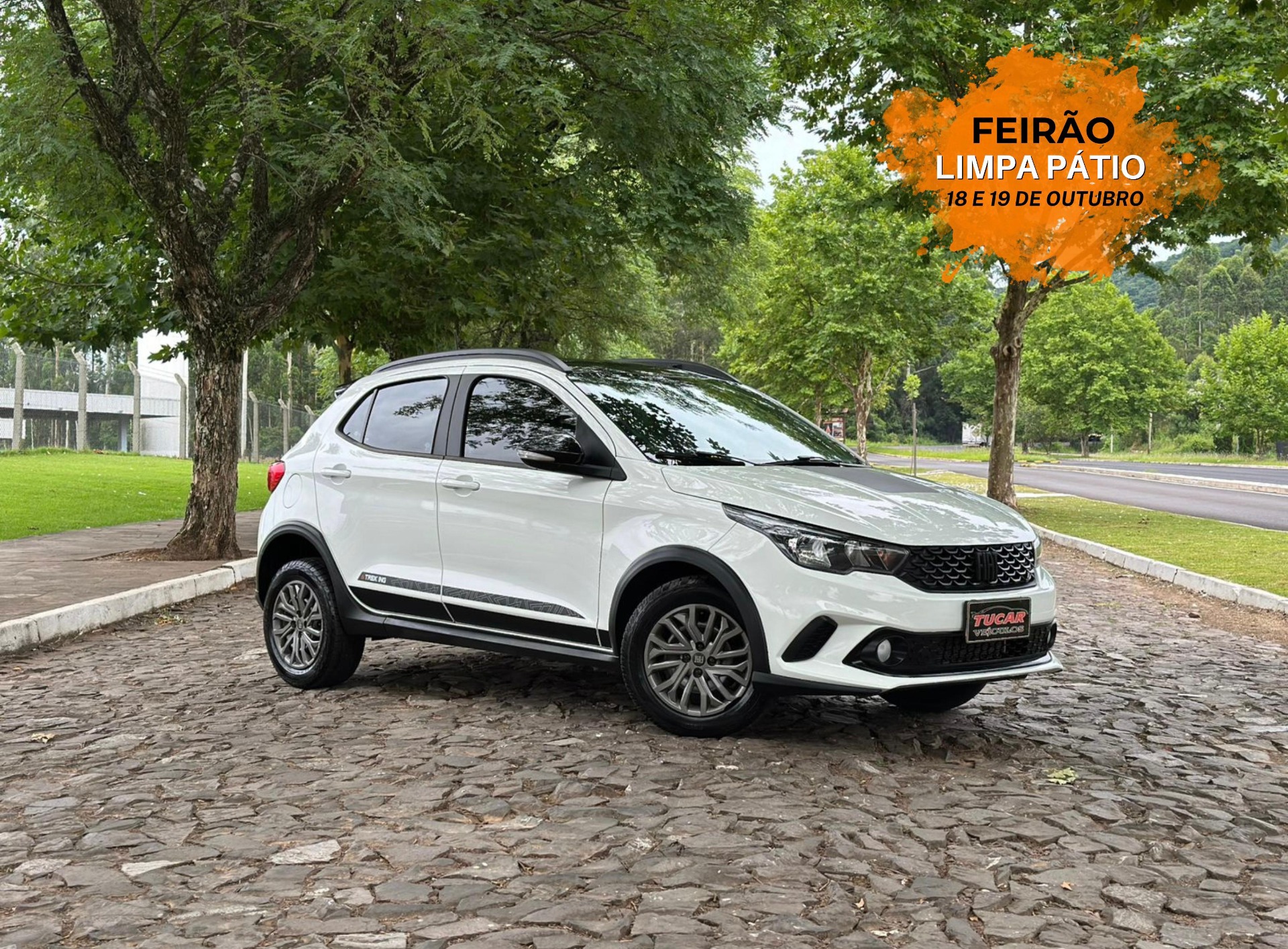 Fiat Argo TREKKING 1.3 8V Flex na cor Branco no Dois Irmãos / RS - 43120