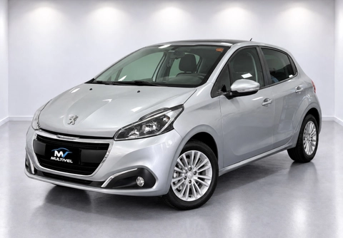 Peugeot 208 2017 Prata — foto 1 de 3