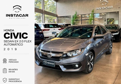 Honda Civic 2019 Cinza — foto 1 de 3