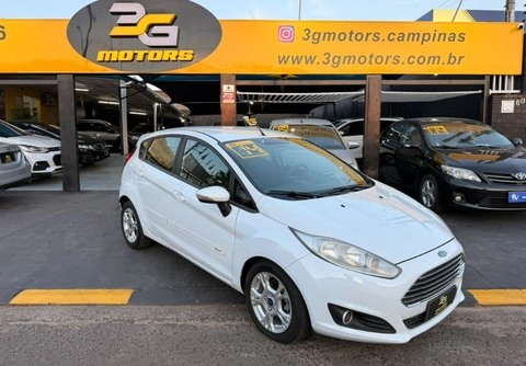 Ford Fiesta SE 1.6 16V Flex 5p 2014 Branco — foto 1 de 3