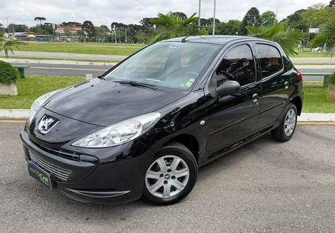 Peugeot 207 XR 1.4 Flex 8V 3p 2012 Preto — foto 1 de 3