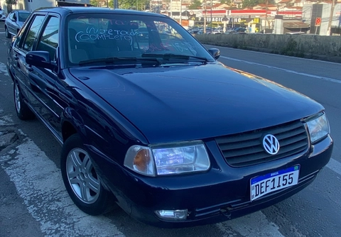Volkswagen Santana 2.0 Mi 2p e 4p 2001 Azul — foto 1 de 3