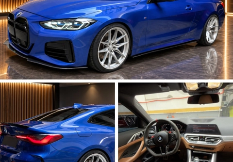 Bmw M440i Coupe 3.0 TB Aut. 2022 Azul — foto 1 de 3