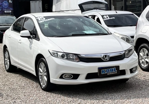 Honda Civic 2015 Branco — foto 1 de 3