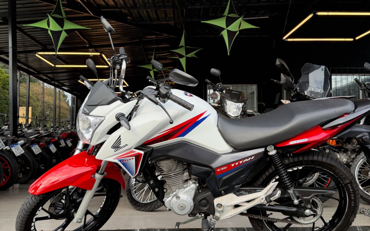 Honda CG 160 TITAN FLEXONE/Ed.Especial 40 Anos 2017 Branco — foto 1 de 3