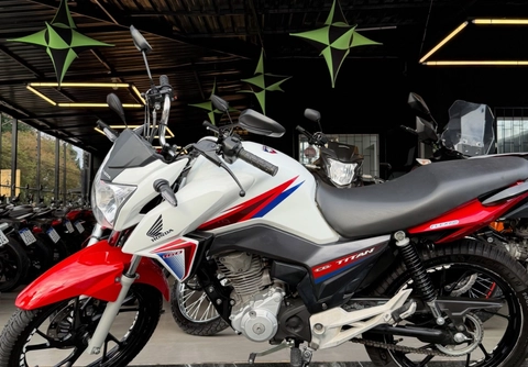 Honda CG 160 TITAN FLEXONE/Ed.Especial 40 Anos 2017 Branco — foto 1 de 3