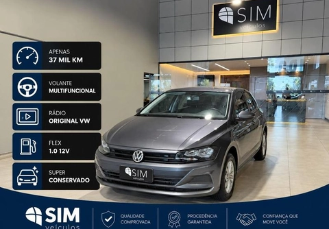 Volkswagen Polo 1.0 Flex 12V 5p 2021 Cinza — foto 1 de 3