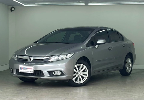Honda Civic 2014 Cinza — foto 1 de 3