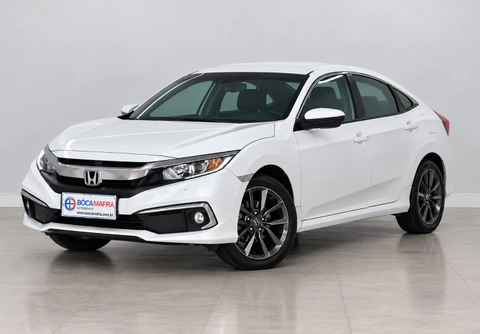 Honda Civic 2020 Branco — foto 1 de 3