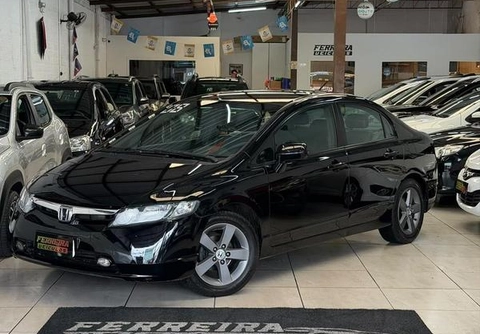 Honda Civic 2008 Preto — foto 1 de 3