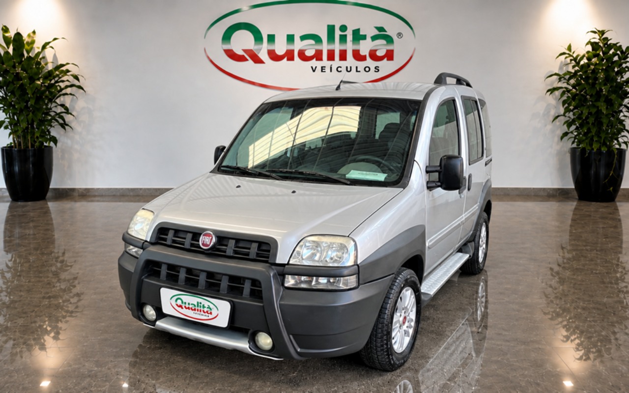 Fiat Doblo 2008 Prata — foto 1 de 3