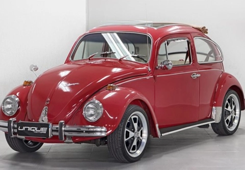 Volkswagen Fusca 1500 1972 Vermelho — foto 1 de 3