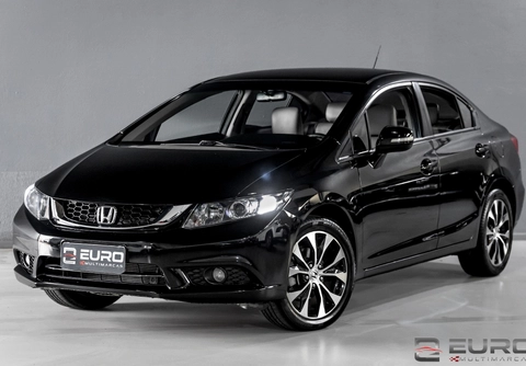 Honda Civic 2015 Preto — foto 1 de 3