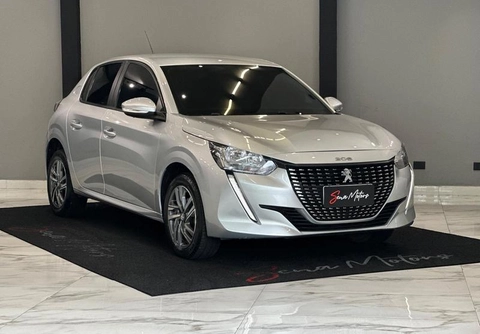 Peugeot 208 2022 Prata — foto 1 de 3