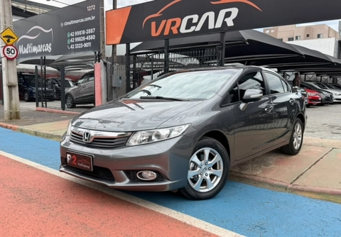 Honda Civic 2012 Cinza — foto 1 de 3