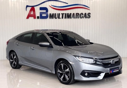 Honda Civic 2017 Prata — foto 1 de 3