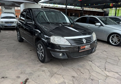 Renault Logan 2013 Preto — foto 1 de 3