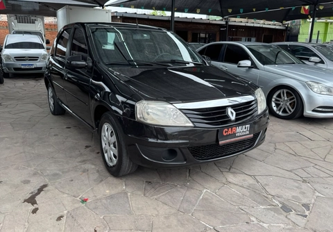 Renault Logan 2012 Preto — foto 1 de 3