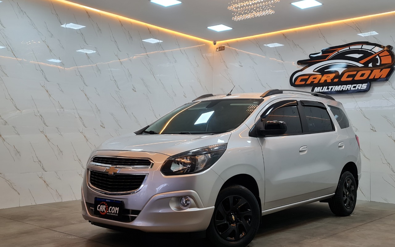 Chevrolet Spin 2018 Prata — foto 1 de 3