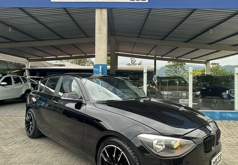 Bmw 116i 1.6 TB 16V 136cv 5p 2014 Preto — foto 1 de 3