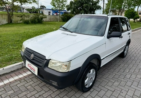 Fiat Uno 2007 Branco — foto 1 de 3