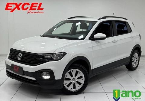 Volkswagen T-Cross 2021 Branco — foto 1 de 3