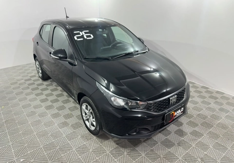 Fiat Argo 1.0 6V Flex 2026 Preto — foto 1 de 3