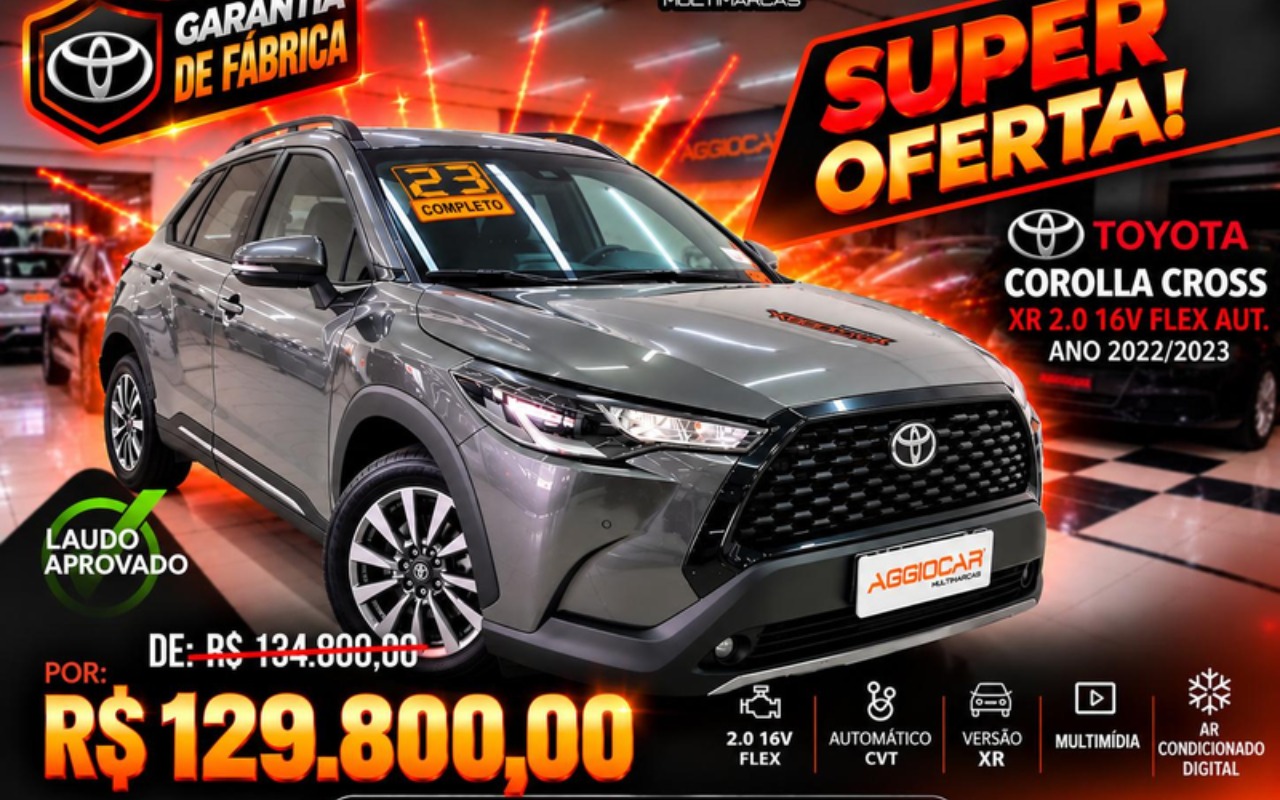 Toyota Corolla Cross XR 2.0 16V FLEX AUT. 2023