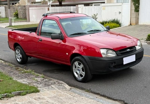 Ford Courier 1.6 L/ 1.6 Flex 2010 Vermelho — foto 1 de 3