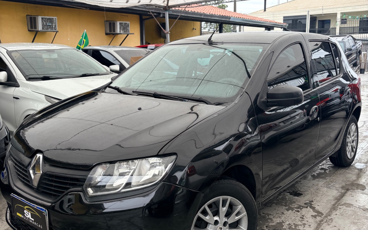 Renault Sandero 2019 Preto — foto 1 de 3