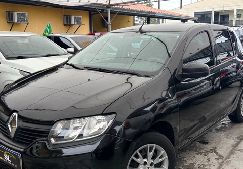 Renault Sandero 2019 Preto — foto 1 de 3