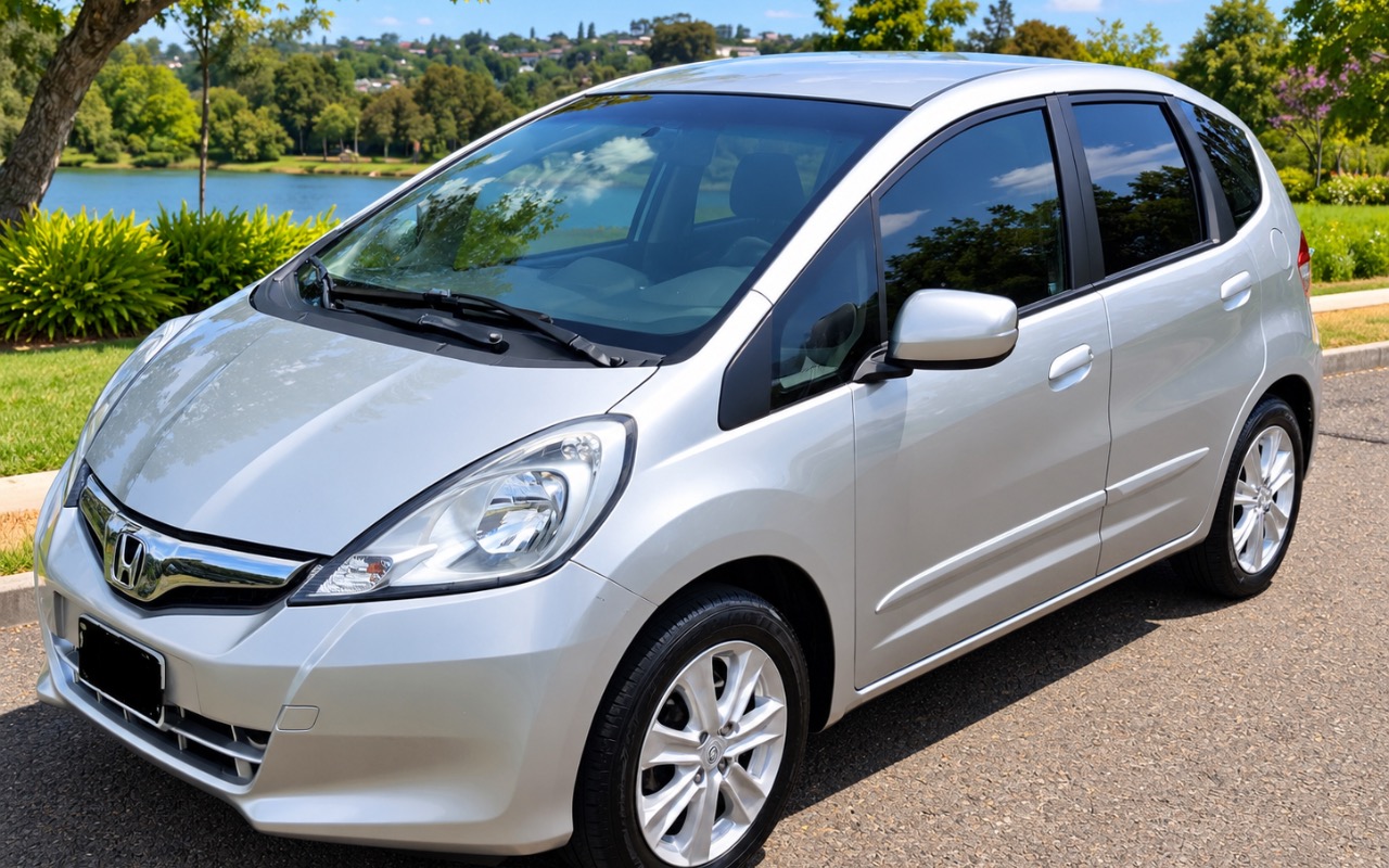 Honda Fit 2013 Prata — foto 1 de 3