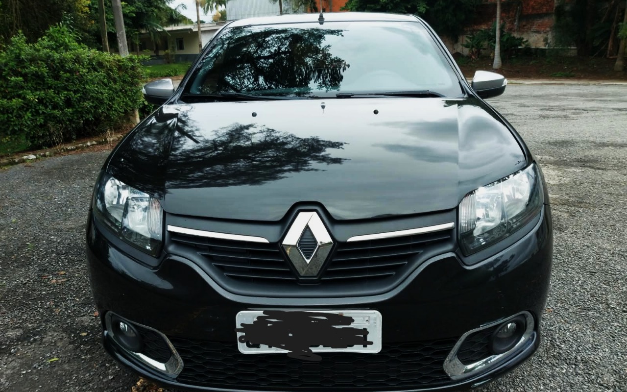 Renault Sandero vibe Flex 1.0 12V 5p 2017 Preto — foto 1 de 3