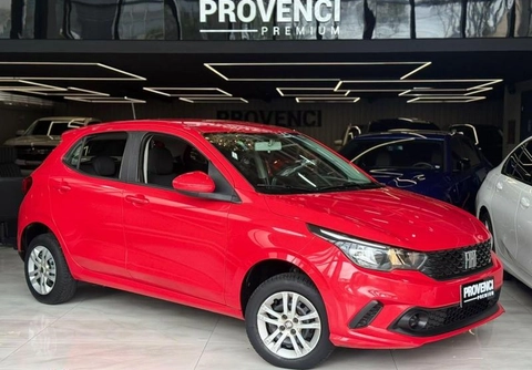 Fiat Argo DRIVE 1.0 6V Flex 2021 Vermelho — foto 1 de 3