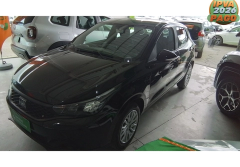Fiat Argo 1.0 6V Flex 2026 Preto — foto 1 de 3