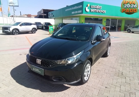 Fiat Argo 1.0 6V Flex 2026 Preto — foto 1 de 3