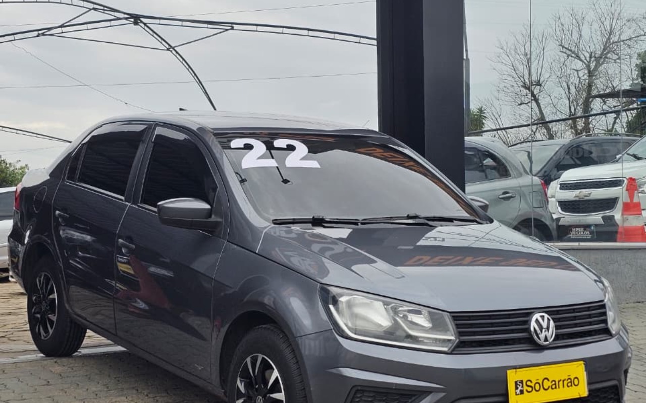 Volkswagen Voyage 1.6 MSI Flex 8V 4p 2022 Prata — foto 1 de 3