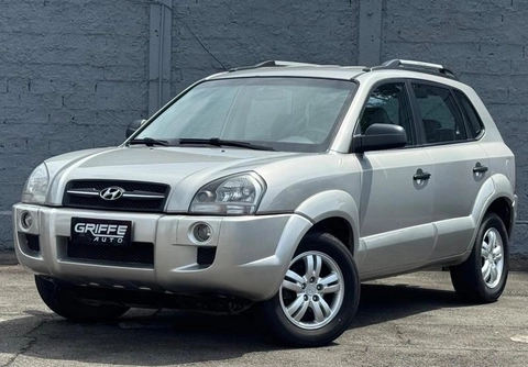 Hyundai Tucson 2.0 16V Flex Mec. 2007 Prata — foto 1 de 3