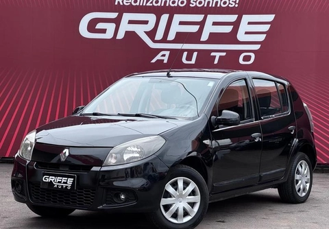 Renault Sandero 2014 Preto — foto 1 de 3