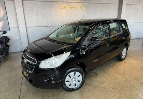 Chevrolet Spin 2014 Preto — foto 1 de 3