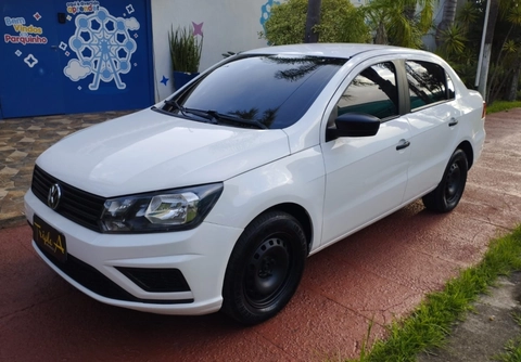 Volkswagen Voyage 1.6 MSI Flex 8V 4p 2022 Branco — foto 1 de 3