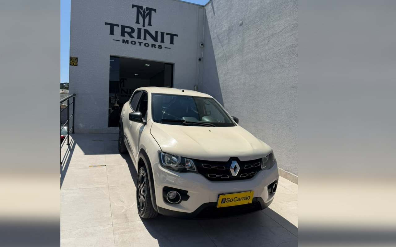 Renault Kwid 2019 Bege — foto 1 de 3